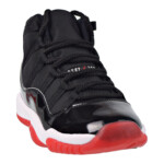 Air Jordan 11 Retro Bred GS Big Kids Shoes Black True Red 378038