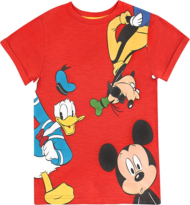 Amazon Disney Boys Mickey Mouse Donald Duck Goofy T Shirt Clothing