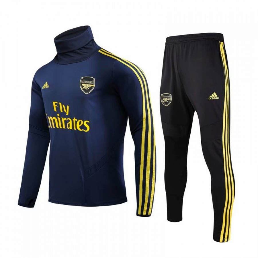 Arsenal Navy Training Technical Football Tracksuit 2020