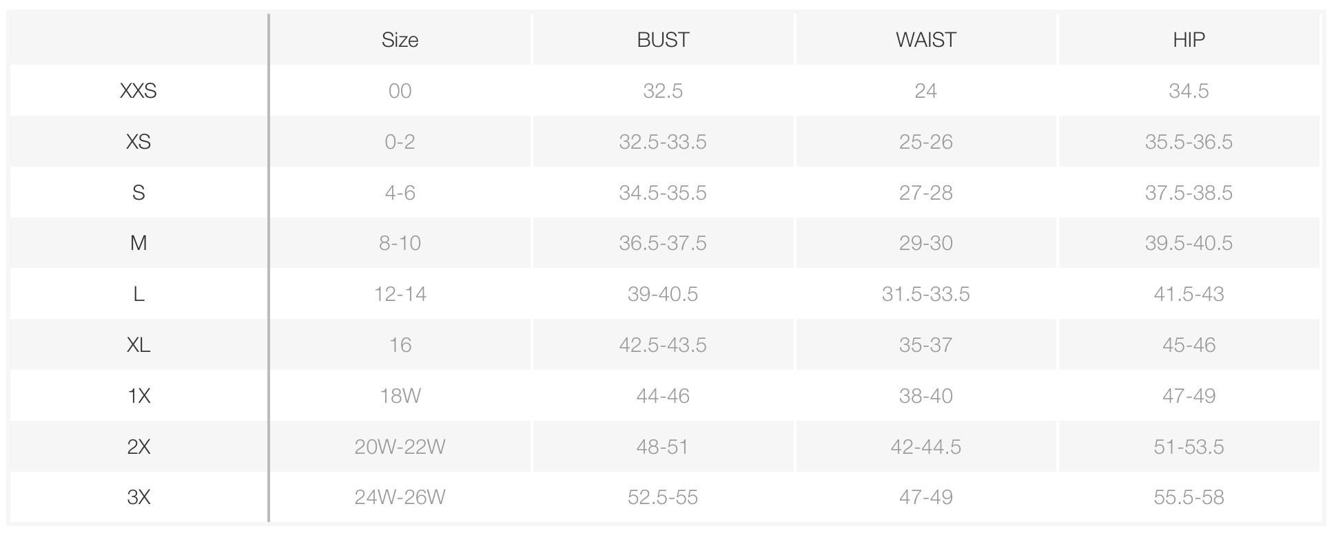 Athleta Yoga Pants Size Chart - Size-Chart.net