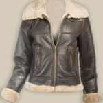 B3 Bomber Sheepskin Women Jacket Leather Jackets NYC