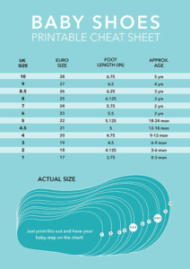 Infant Shoe Size Chart By Age Nike - Size-Chart.net