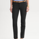 Banana Republic Sloan fit Slim Ankle Pant In Black Lyst