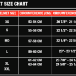 Bell Helmets Size Chart