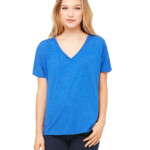 Bella Canvas 8815 Ladies Slouchy V Neck T Shirt ApparelChoice