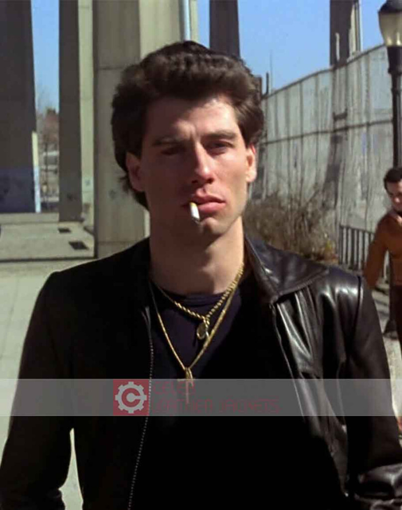 Buy John Travolta Leather Jacket Saturday Night Fever