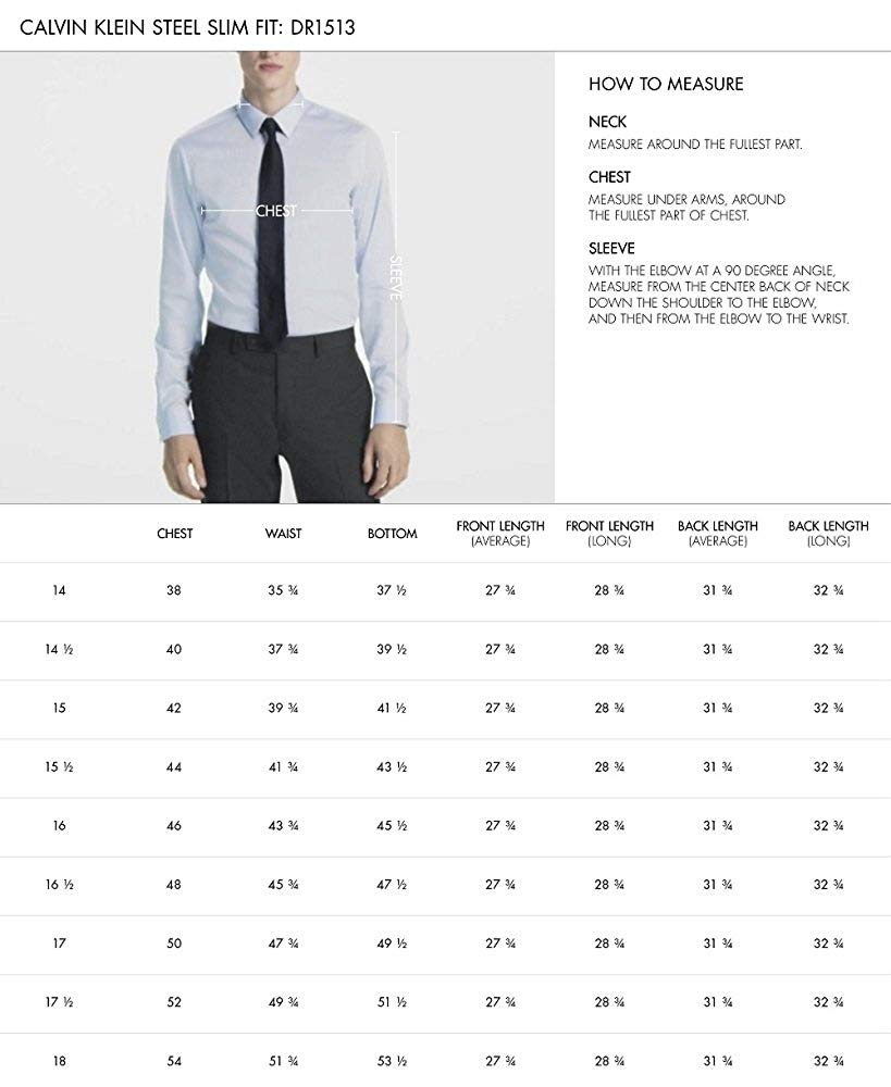 Calvin Klein Men s Non Iron Slim Fit French Cuff Dress Shirt White