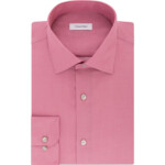 Calvin Klein Mens Pink Cotton Dress Shirt Big Tall 20 37 38 XXXXL