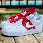 Custom Nike Air Force 1 Bandana AF1 Men s Shoes Etsy