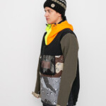 DC Asap Anorak Se Snowboard Jacket repurpose Multi Camo opticool