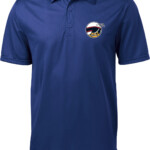 Dodge Scat Pack Logo Pocket Print Mens Textured Polo Shirt Dodge Scat