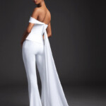 Fashion Off The Shoulder Wedding Outfits Dressy Prom Jumpsuits Wps 208