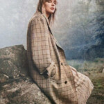 Folklore Taylor Swift Coat Singer Taylor Swift Checked Coat