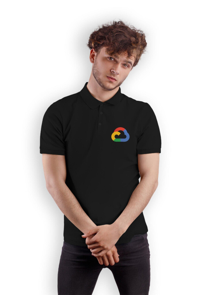 Google Cloud Polo T Shirt CrazyMonk