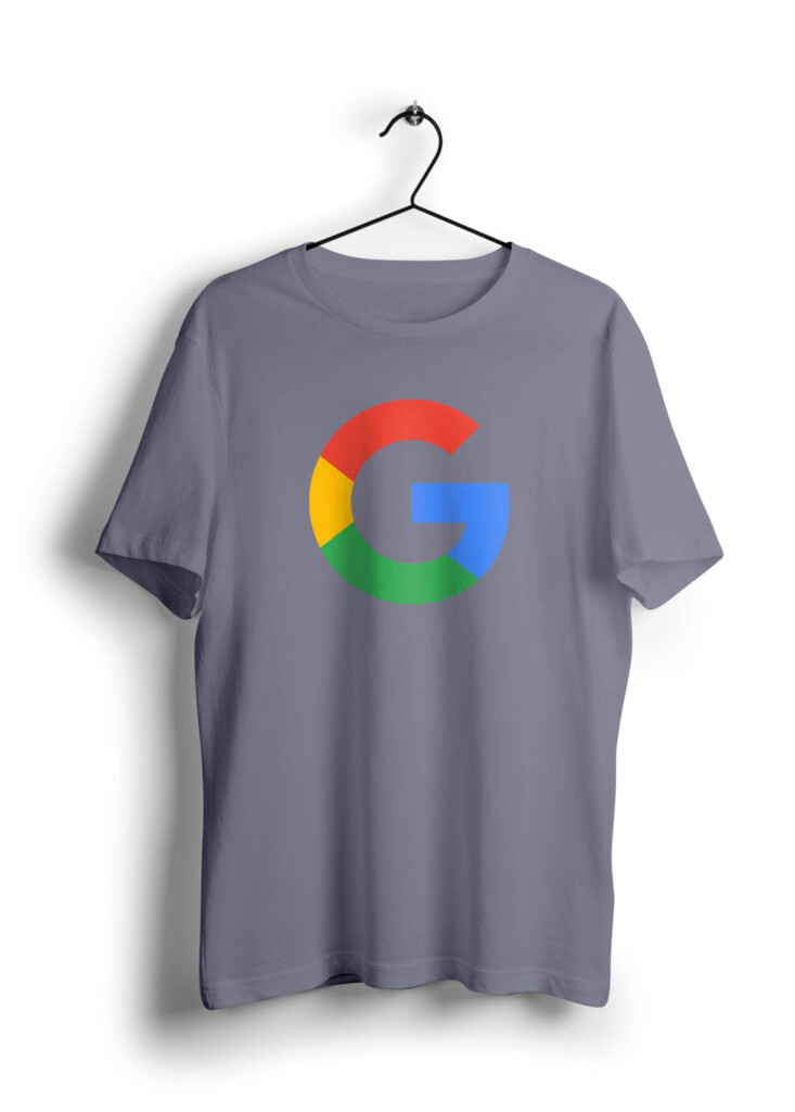 Google Unisex Half Sleeve T Shirt CrazyMonk