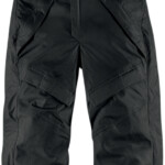 Icon Men s Patrol Waterproof Motorcycle Overpants Black