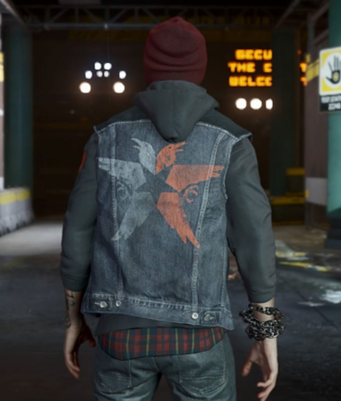 Infamous Second Son Delsin Rowe Hoodie With Vest Jackets Expert