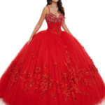 Lareina Quinceanera Dresses Style MQ2092 In Red Color