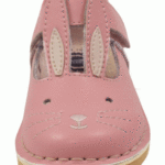 Livie And Luca Molly Soft Pink Bunny Leather Velcro Closure Shoe 5 12