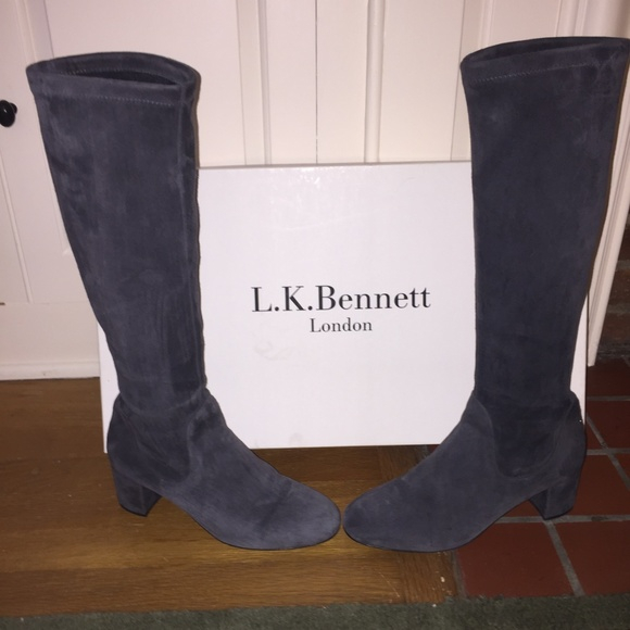 LK Bennett Shoes Lk Bennett Keri Boot Grey Size 9 Us4 Eu Poshmark