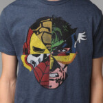 Marvel Faces Tee Marvel Clothes T Shirt Superhero Shirt