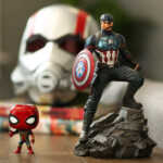 Marvel Premier Avengers 10 Endgame Captain America Resin Action Statue