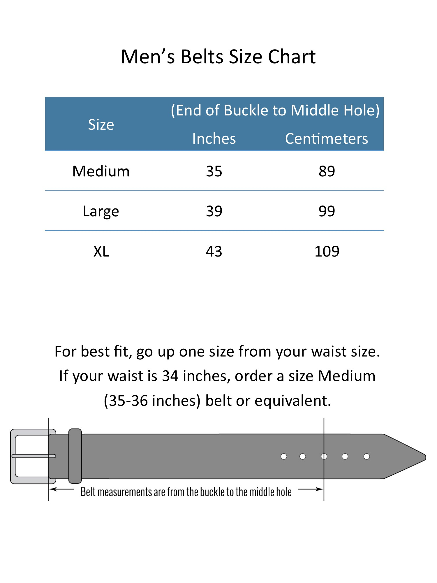 Men S Basic Belt By CTM Dress Belts At BeltOutlet - Size-Chart.net