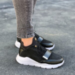 Men s Designer Suede Chunky Sneakers Black