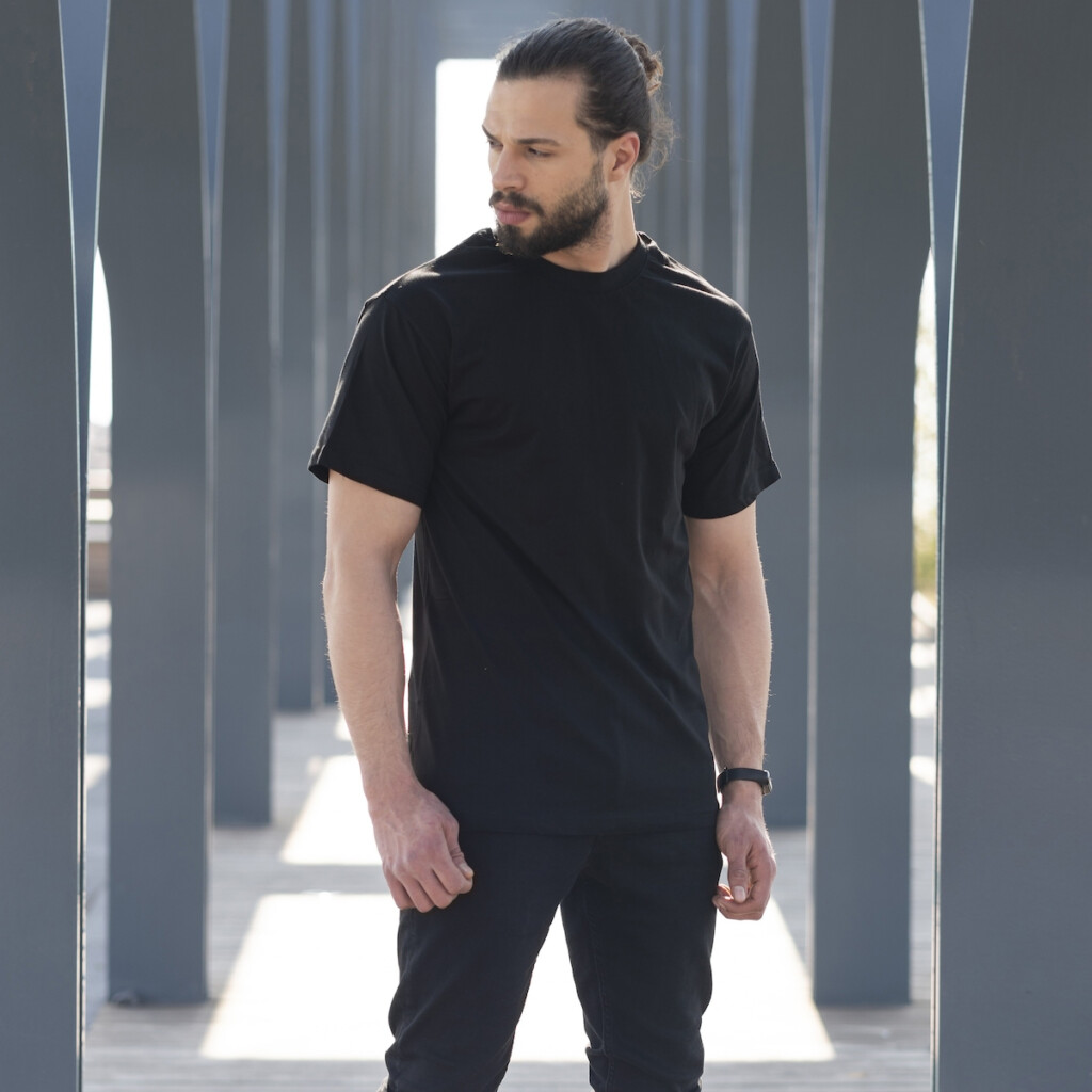 Men s Oversize T shirt In Black