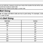 Mens And Womens Size Chart Comparison GuardianPro