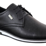 Mens PU Leather Smart Casual Shoes Happy Gentleman