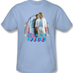 Miami Vice Kids T shirt Miami Heat Youth Light Blue Tee Shirt Miami