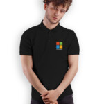 Microsoft Polo T Shirt CrazyMonk