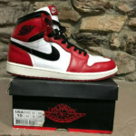 Nike Air Jordan 1 Retro High OG CHICAGO RED 2013 Men s Size 10