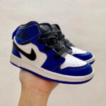 Nike Air Jordan 1 Retro High Twist Blue White Black Kids Sneakers