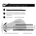 Nike Kids Footwear Sizing Chart Free Download