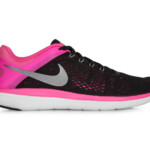 Nike Women s Flex 2016 RN Running Shoe Black Fluro Pink Grey White