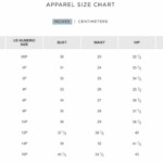 Petite Size Chart Comparision Of Major Petite Brands