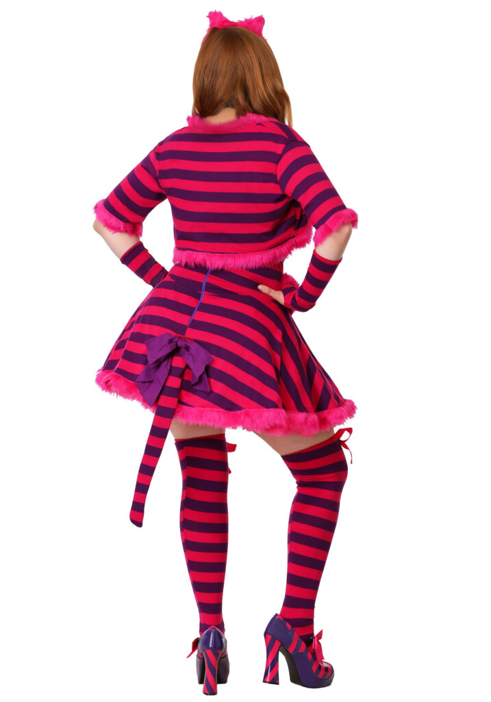 Plus Size Sexy Wonderland Cat Costume Cheshire Cat Costume Womens