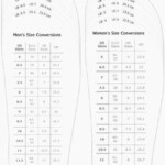 Printable Shoe Size Chart Width Unique 40 Mesmerizing Printable Shoe