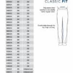 Propper Men s Pant Size Chart Uniform Tactical Supply