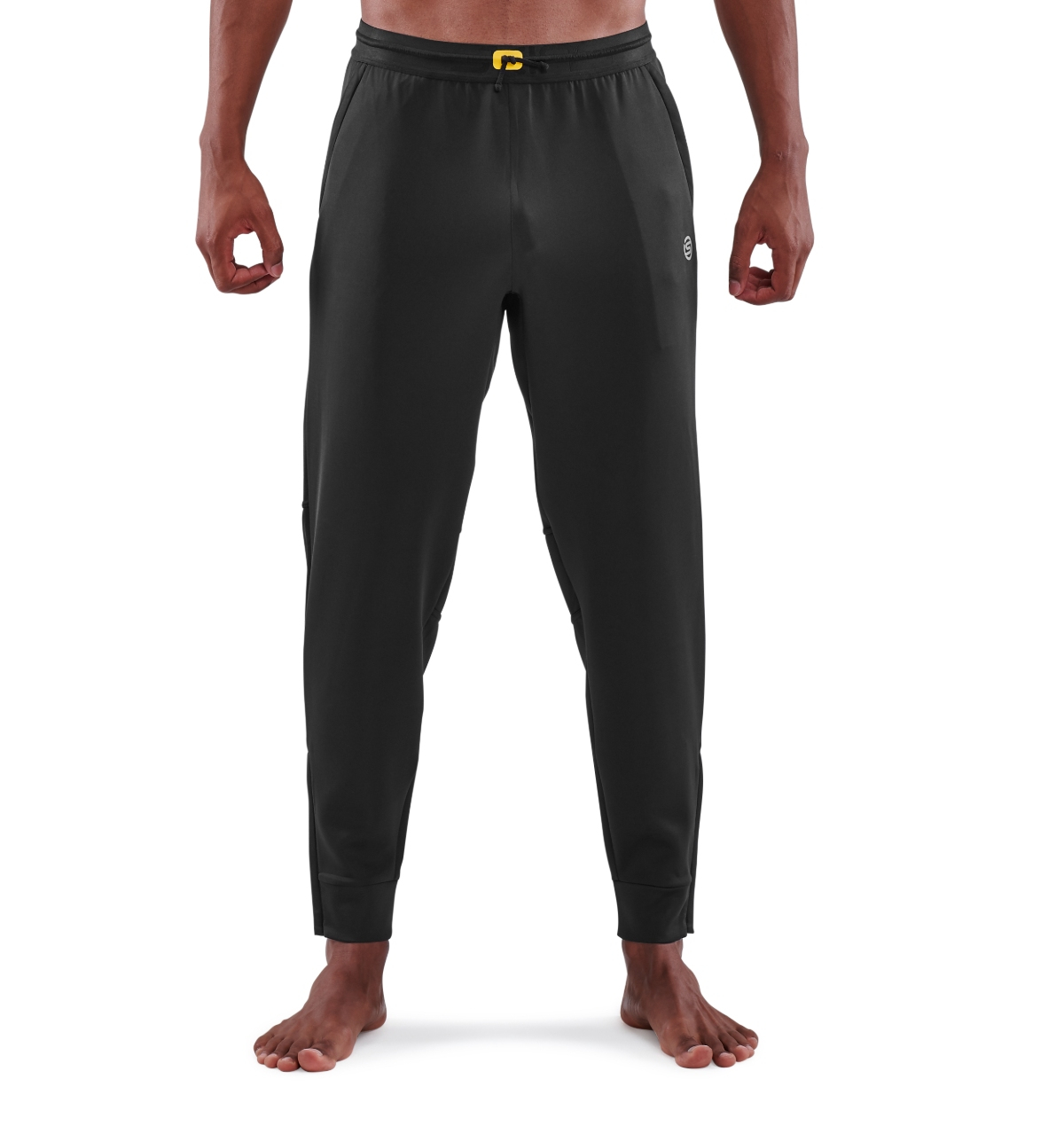 SERIES 3 Warm Up Pants Black Compression Bottoms SKINS UK