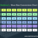Shoe Size Conversion Chart Shoe Size Guide Starlink