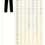 Size Chart EndoGear Men Pants Pattern Mens Pants Size Chart Mens