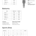 Size Chart I L M B Fitness