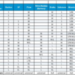 Snowboard Binding Size Chart