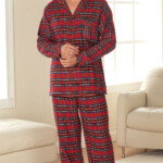 Stewart Plaid Flannel Men s Pajamas In Flannel Pajamas For Men