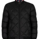 Tommy Hilfiger Two Tones Padded Bomber Jacket Black Standout