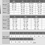 UNIQLO SIZE CHART Click On Link For Full Set Of Clothes And Accessories