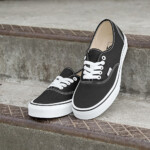 Vans Authentic Skate Shoe Black White JourneysCanada